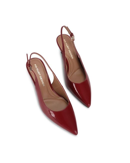 KG by Kurt Geiger Red Tilly Heels