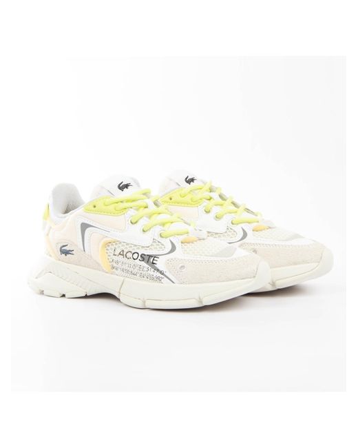 Lacoste White L003 Neo Sneakers