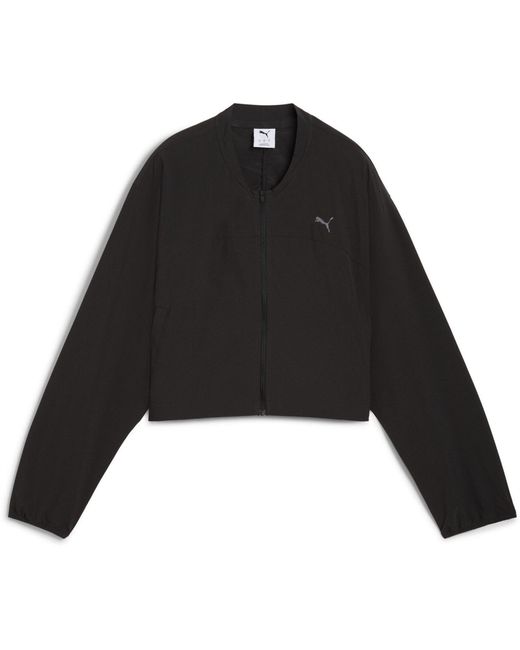 PUMA Black Fashion Jacket Sweatshirt