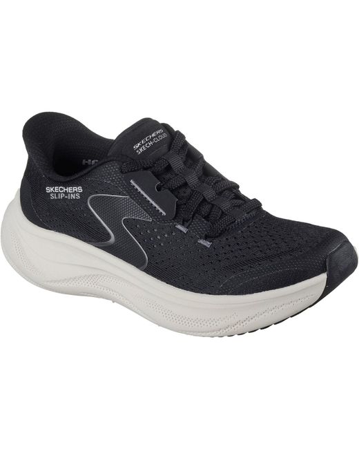 Skechers Blue Skech Cloud Plush Horizon Polyester Trainers