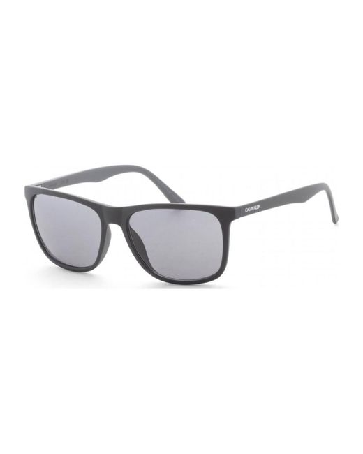 Calvin Klein Gray 57Mm Matte Sunglasses Ck20520Sn-020 for men