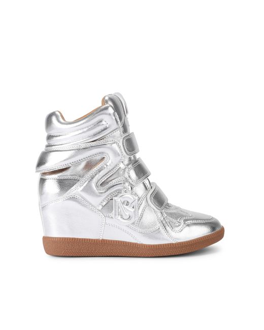 Steve Madden White Mavis Sneakers