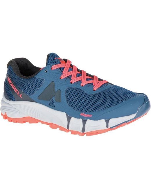 Merrell Blue Agility Charge Shoes