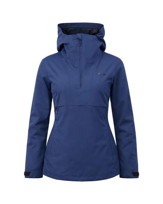 Oakley Blue Insulated Anorak Jacket