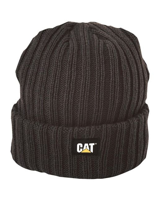 Caterpillar Black C443 Strickmütze Mütze