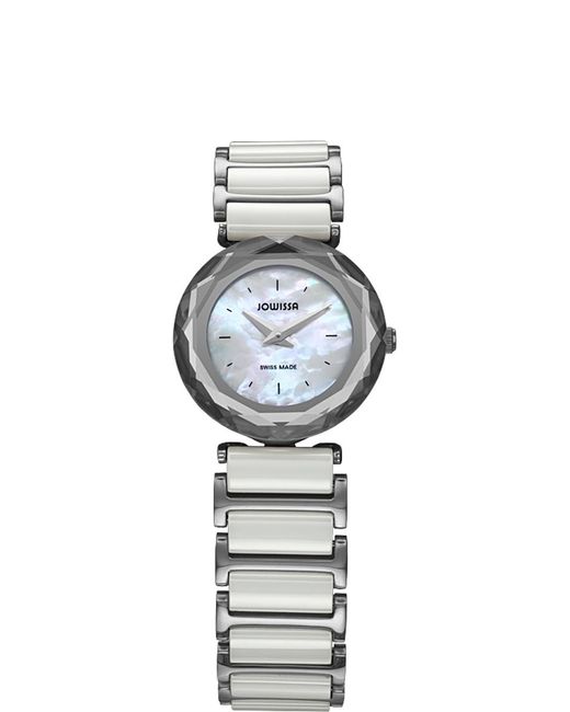 JOWISSA White Safira 99 Mother Of Pearl Watch