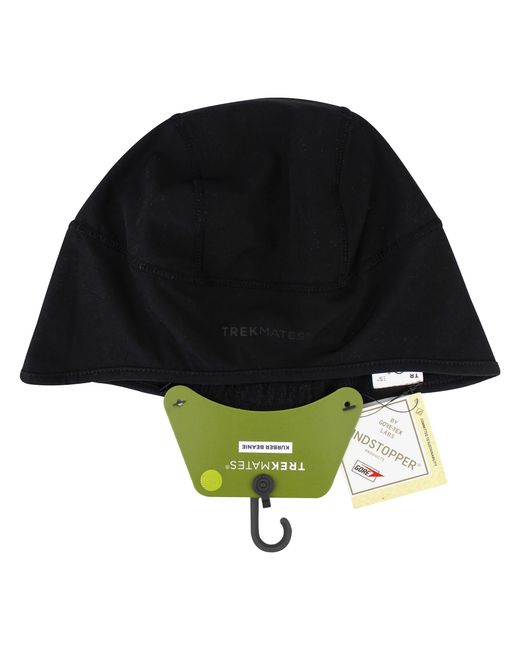 Trekmates Black Kurber Beanie Windproof Softshell Warm Hiking Outdoor Hat for men