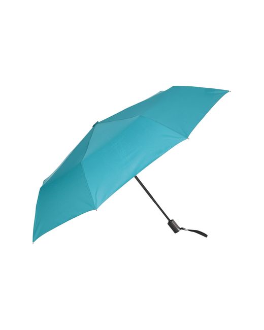 Mountain Warehouse Blue Windproof Umbrella With Stainless Steel Shaft Shock Resistant Rain Brolly