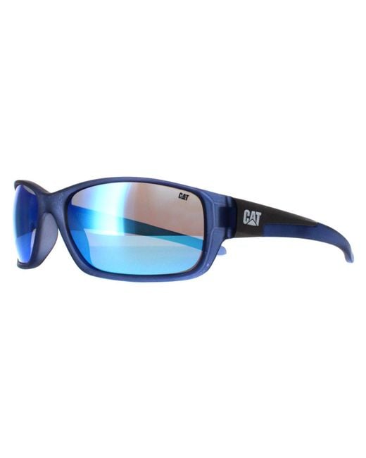 Caterpillar Blue Wrap Matte Polarized Cts-Sensor for men
