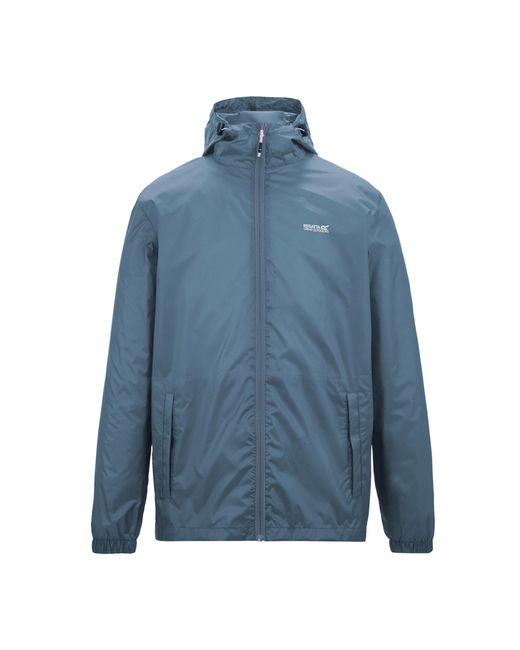 Regatta Blue Pack It Iii Waterproof Jacket (China) for men