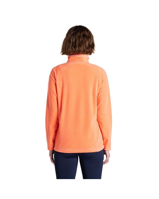 Craghoppers Orange Ladies Miska Vi Half Zip Fleece (Fusion)