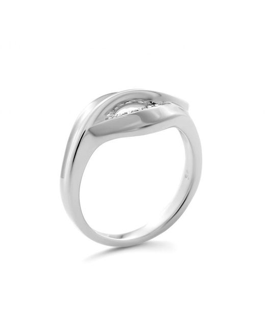 Orphelia Metallic 'Anet' 925 Sterling Ring