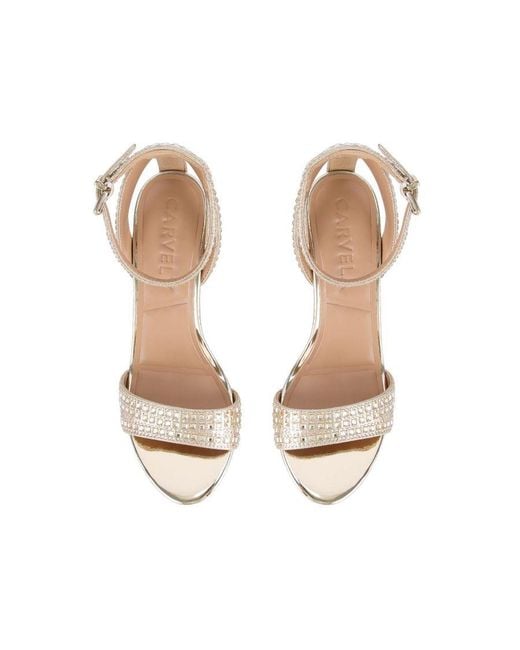 Carvela Kurt Geiger Metallic Kianni Sandals