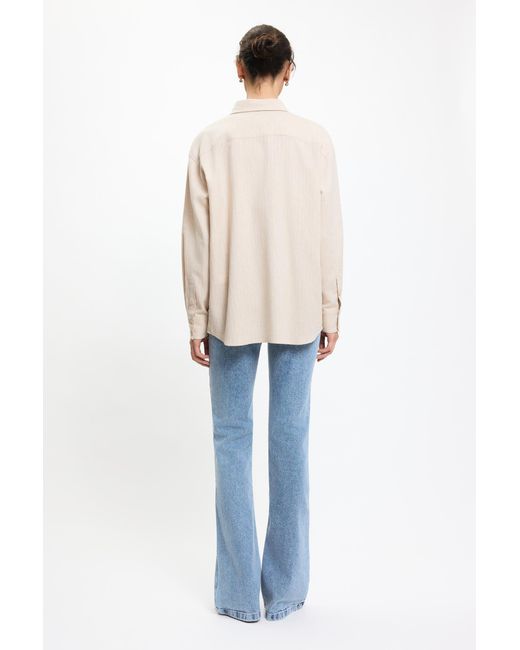 Bennu Linnen Blouse in het Blue