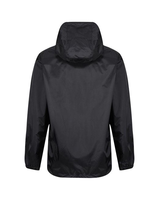 Regatta Black Pack It Iii Waterproof Jacket for men