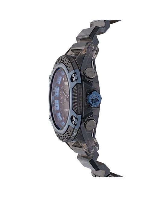 Versace Gray Icon Active Watch Vez700622 Silicone