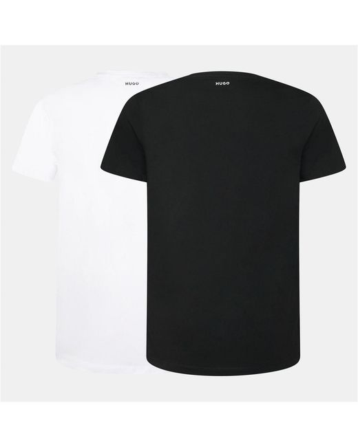 HUGO Black Pack Slim Fit T Shirts for men
