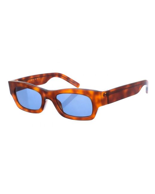 Marni Orange Rectangular Acetate Sunglasses Me627S