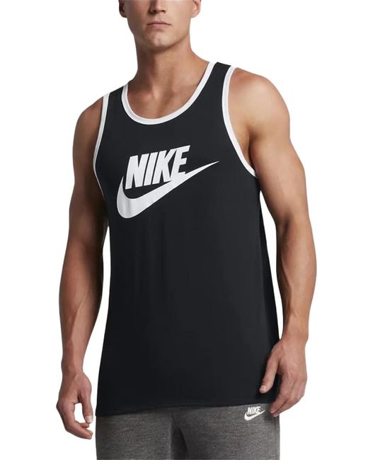 Nike Black Air Athletic/ Vest Tank Top for men