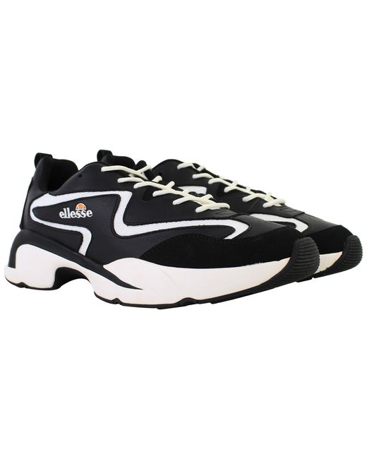 Ellesse Black Indus Trainers
