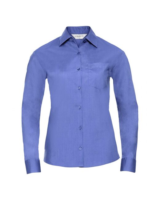 Russell Blue Collection Ladies/ Long Sleeve Shirt (Corporate)