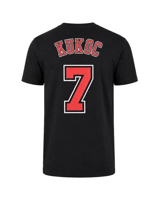 Mitchell & Ness Black Nba Chicago Bulls Hwc T-Shirt for men
