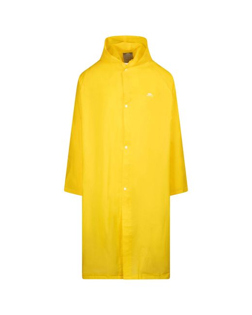 Trespass Yellow Adult It May Rain Packaway Raincoat