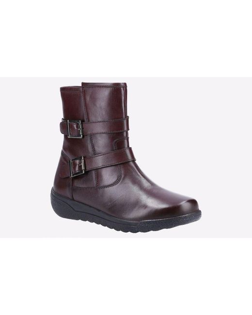Fleet Foster Brown Zambia Wide Fit Boots