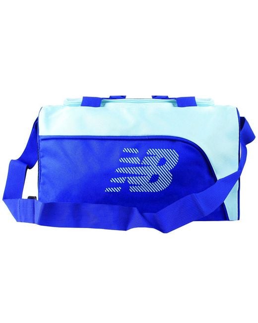 New Balance Blue Logo Duffle Bag for men