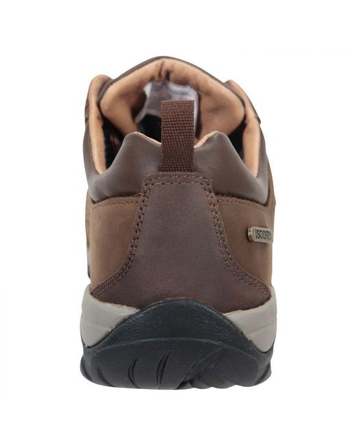 Mountain Warehouse Extreme Pioneer Leather Walking Shoes in Brown | Lyst UK