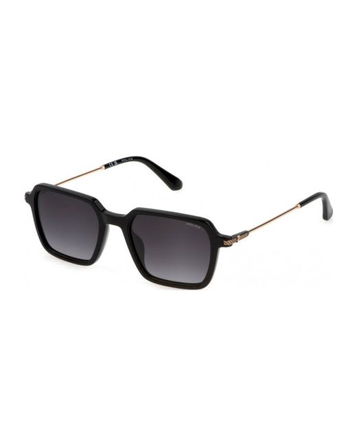 Police Black Spll10M520700 Spll10M 52 700 Sunglasses for men