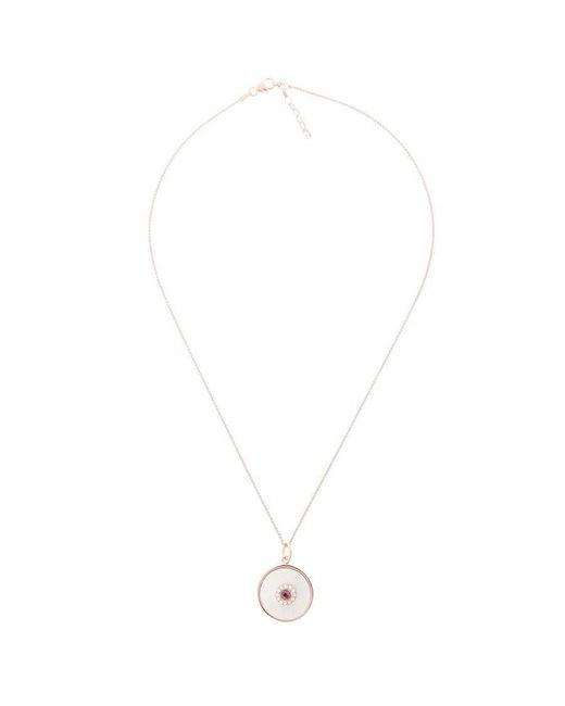 Orphelia Metallic 'Fia' 925 Sterling Chain With Pendant
