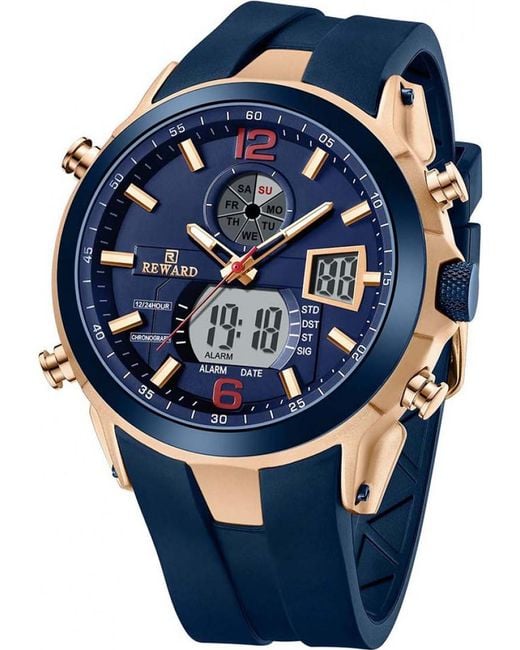 Reward Blue 53254M-D Challenger Watch for men