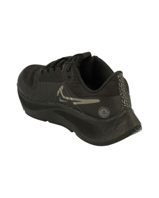 Nike Black Air Zoom Pegasus 38 Shield Trainers