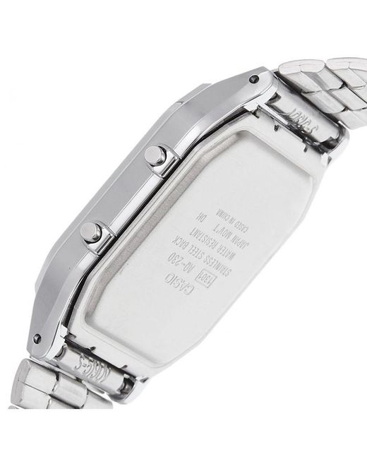 G-Shock Gray Collection Watch Aq-230A-1Dmqyes Stainless Steel (Archived) for men
