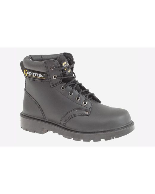 Grafters Gray Apprentice Safety Boots for men