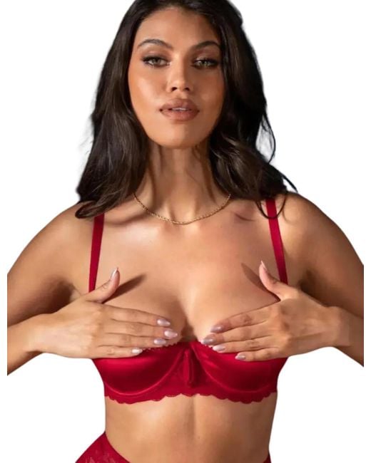 Pour Moi For Your Eyes Only Underwired Quarter Cup Bra