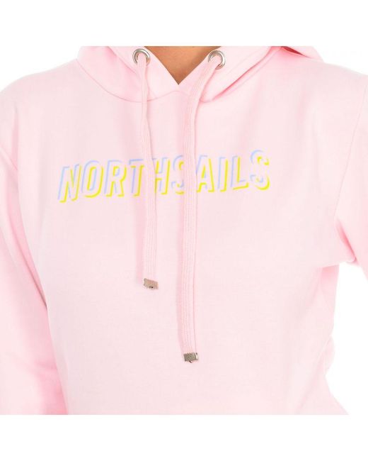 North Sails Pink Hoodie 9024230