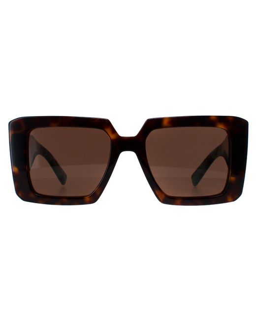 Prada Brown Square Tortoise Dark Pr23Ys