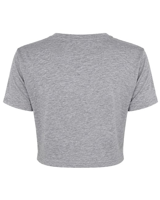 Nicce London Gray Mini Dia Crop Top