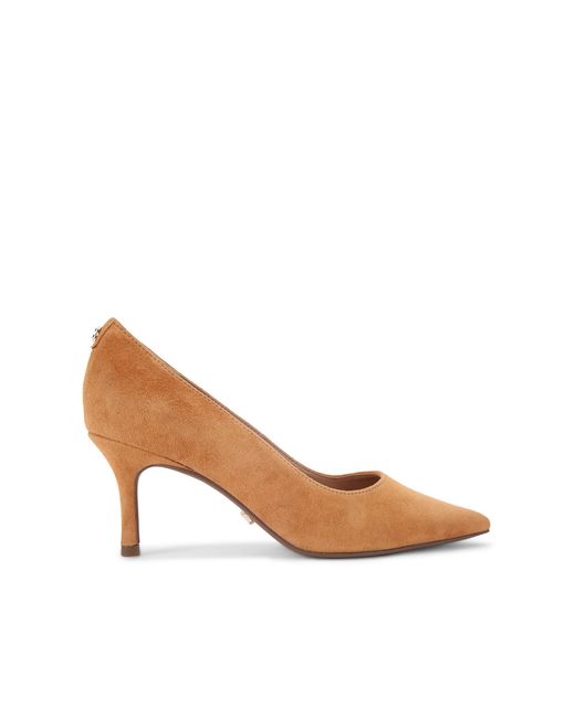 Carvela Kurt Geiger Brown Suede Pompeii Court Heels