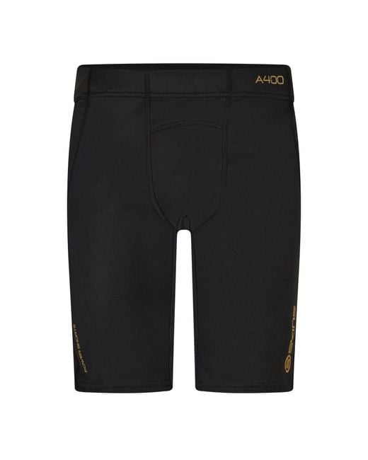 Skins Black A400 Training Compression Shorts for men