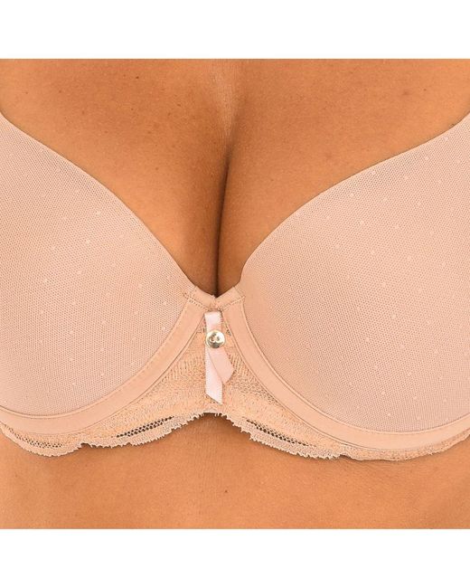 Playtex Brown S Underwired Bra With Cups P09aw