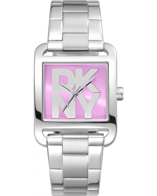 DKNY Gray Dk1L001M0035 Ladies City Watch