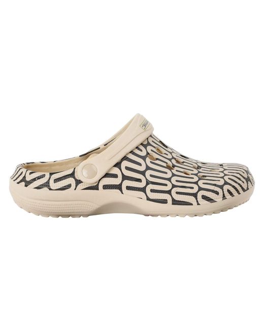 Regatta Metallic Ladies Orla Kiely Wiggle Clogs (Monochrome)