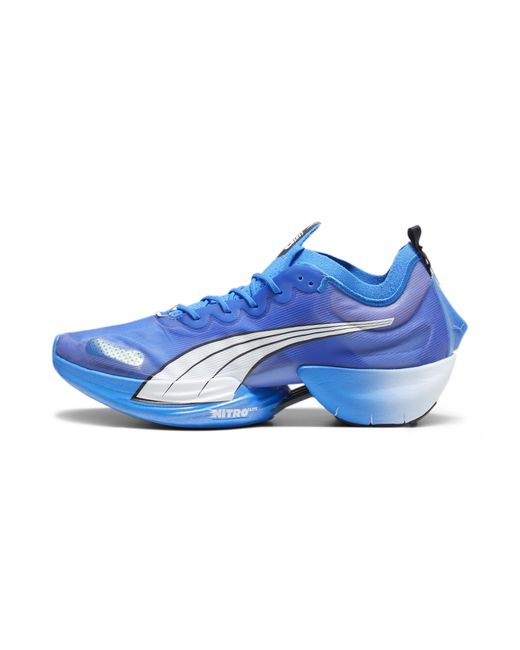PUMA Blue Fast-R Nitro Elite Running Shoes for men