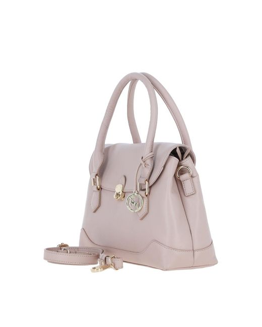 Ashwood Leather Pink Premium Shoulder Bag With Detachable Crossbody Strap