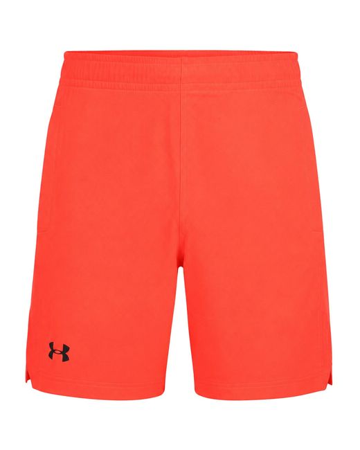 Under Armour Red 7Inch Forge Tennis Shorts for men