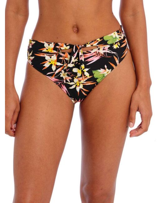 Freya Multicolor Savanna Sunset High Waist Bikini Brief