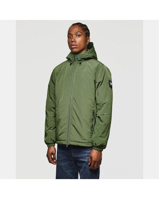 Weekend Offender Green Vettel Thermo Jacket for men